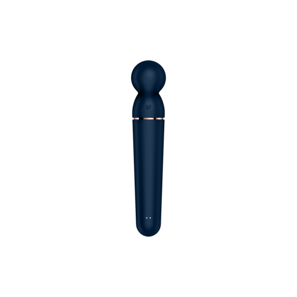 Vibromasseur wand bleu USB 60 vibrations Planet Wand-er Satisfyer 
